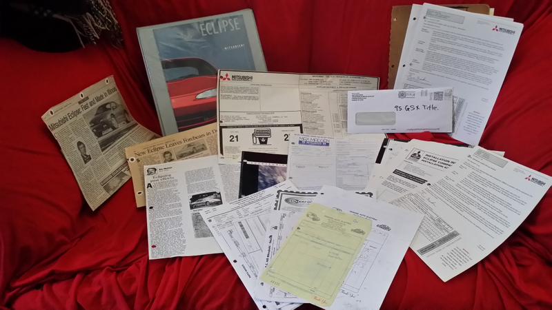 Illustration for article titled Here's How I Bought A Super Rare Stock Mitsubishi Eclipse GSX